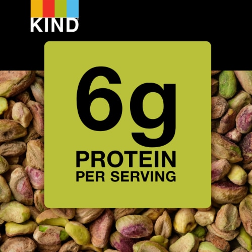 KIND Dry Roasted & Salted Pistachio Kernels Perspective: back