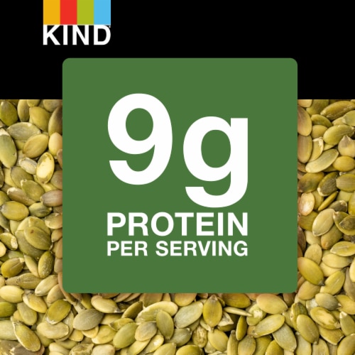 KIND Raw Pumpkin Seeds, 8.0 OZ Perspective: back
