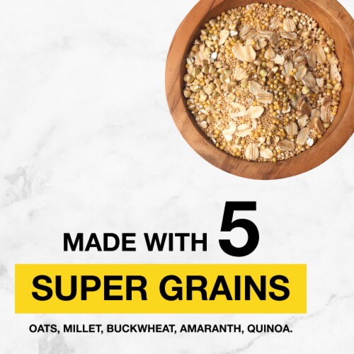 KIND Healthy Grains Banana Peanut Butter with Dark Chocolate Chunks Granola Clusters Perspective: back