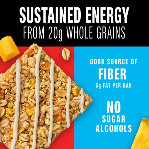 KIND Pineapple Mango Healthy Grains Energy Bars Perspective: back