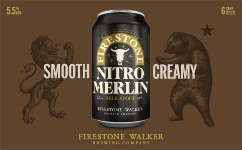 Firestone Walker Nitro Merlin Milk Stout Perspective: back