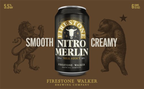 Firestone Walker Nitro Merlin Milk Stout Perspective: back