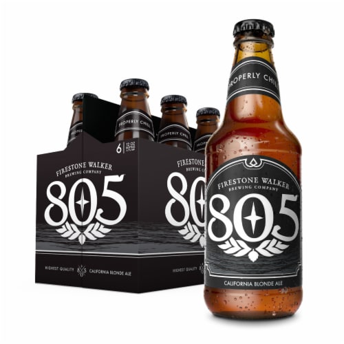 Firestone Walker Brewing 805 Ale Beer Perspective: back