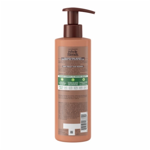 Garnier Whole Blends Remedy Coconut Oil and Cocoa Butter Shampoo Perspective: back