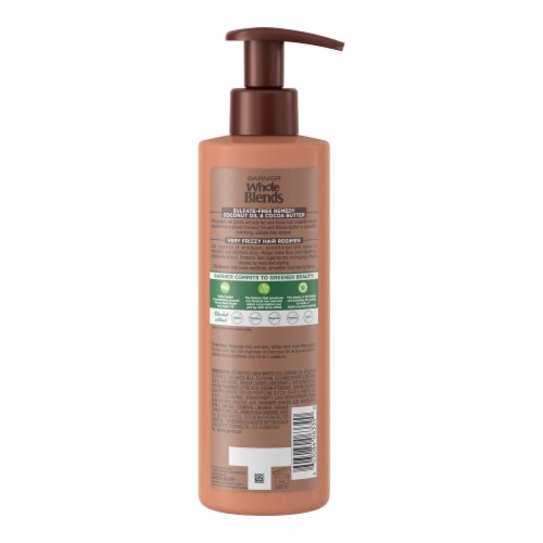 Garnier Whole Blends Remedy Coconut Oil and Cocoa Butter Shampoo Perspective: back