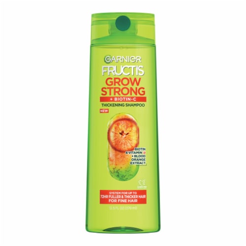 Garnier Fructis Grow Strong Thickening Shampoo Perspective: back