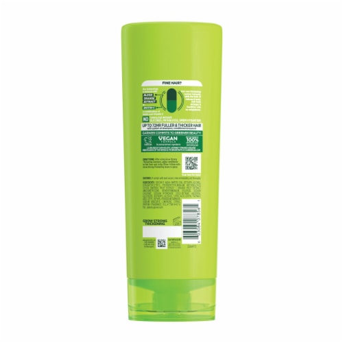 Garnier Fructis Grow Strong Thickening Conditioner for Fine Hair with Biotin & Vitamin C Perspective: back
