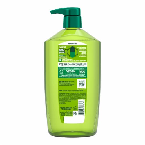 Garnier Fructis Grow Strong Thickening Shampoo Perspective: back