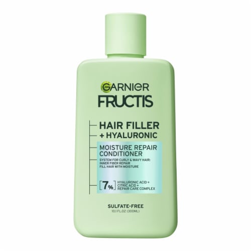 Garnier Fructis Hair Filler Moisture Repair Conditioner Sulfate Free for Curly & Wavy Hair Perspective: back