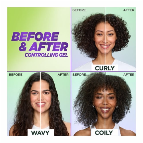 Garnier Fructis Curl Scrunch Controlling Gel Perspective: back