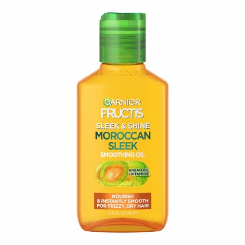 Garnier Fructis Sleek and Shine Moroccan Smoothing Hair Oil for Frizzy, Dry Hair Perspective: back
