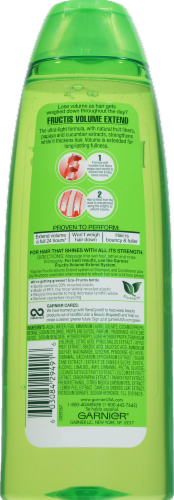 Garnier Fructis Volume Extend Shampoo Perspective: back