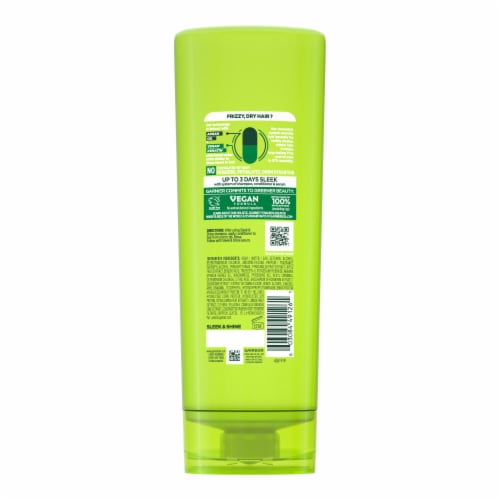 Garnier Fructis Sleek and Shine Smoothing Conditioner for Frizzy, Dry Hair Perspective: back