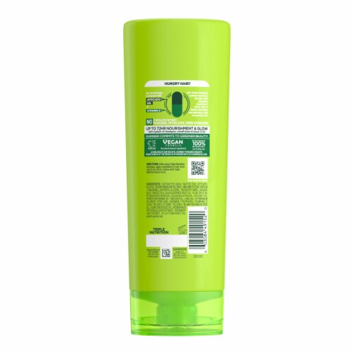 Garnier Fructis Triple Nutrition Nourishing Conditioner for Dry to Very Dry Hair Perspective: back