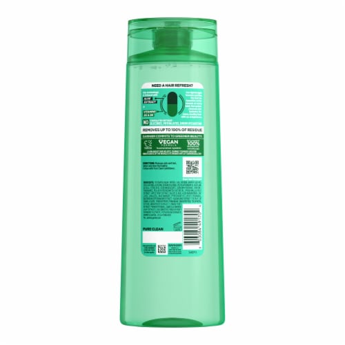 Garnier Fructis Pure Clean Purifying Shampoo Perspective: back