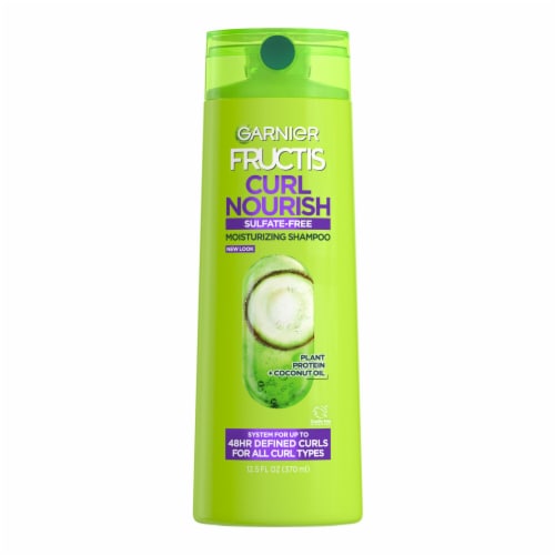 Garnier Fructis Curl Nourish Shampoo Perspective: back