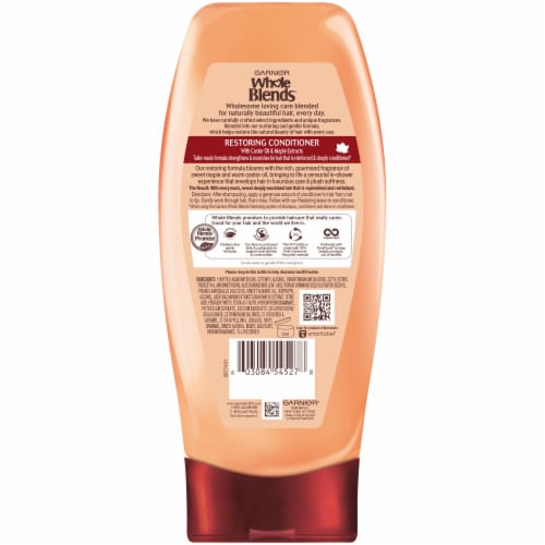 Garnier Whole Blends Maple Remedy Restoring Conditioner Perspective: back