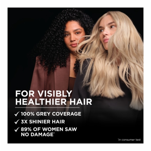 Garnier Olia Oil Powered Permanent Hair Color 7.45 Intense Fire Ruby Perspective: back