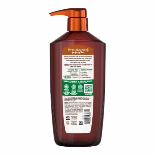 Garnier Whole Blends Coconut Oil and Cocoa Butter Shampoo Perspective: back
