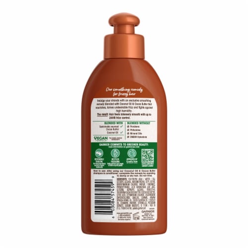 Garnier Whole Blends Coconut Oil and Cocoa Butter Leave In Conditioner Perspective: back