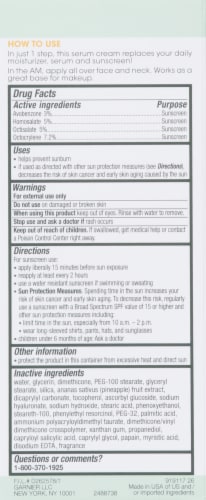 Garnier Green Labs Pinea-C Brightening Serum Cream Perspective: back