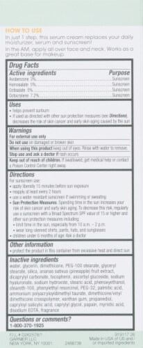 Garnier Green Labs Pinea-C Brightening Serum Cream Perspective: back