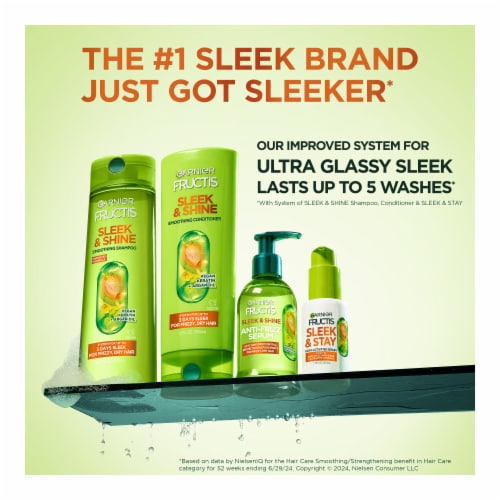Garnier Fructis Sleek & Shine Shampoo and Conditioner Two Pack Perspective: back