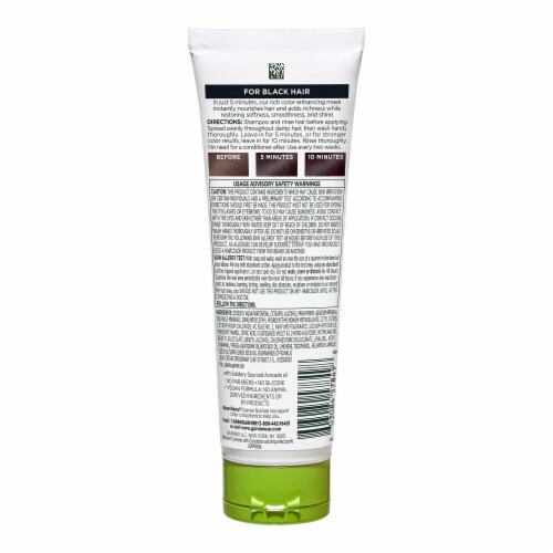 Garnier Nutrisse Color Reviver Rich Black Hair Mask Perspective: back
