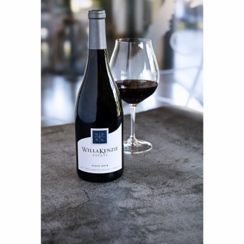 WillaKenzie Estate Pinot Noir Red Wine Perspective: back