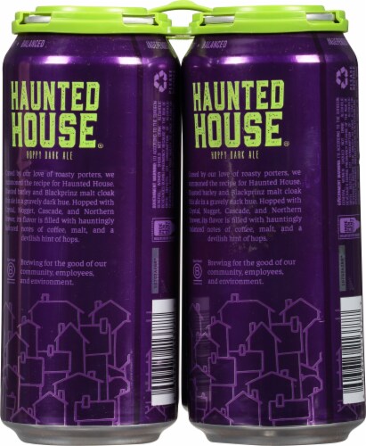 Allagash® Haunted House Hoppy Dark Ale Perspective: back