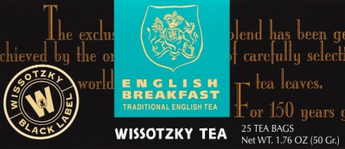 Wissotzky® English Breakfast Tea Perspective: back