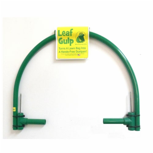 Leaf Gulp Leaf Bag Holder For Plastic Bags Perspective: back