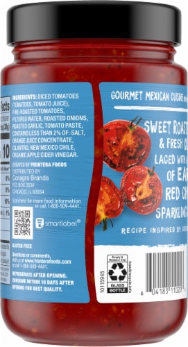 Frontera® Gourmet Mexican Roasted Tomato Mild Salsa Perspective: back