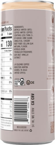 La Colombe® Vanilla Oat Milk Draft Latte Perspective: back