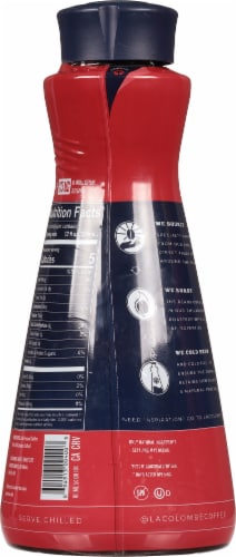 La Colombe® Multi Serve Extra Bold Unsweetened Brazilian Dark Roast Cold Brew Coffee Perspective: back