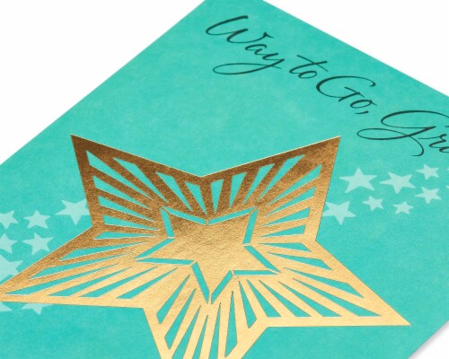 American Greetings #62 Graduation Card (Way To Go) Perspective: back