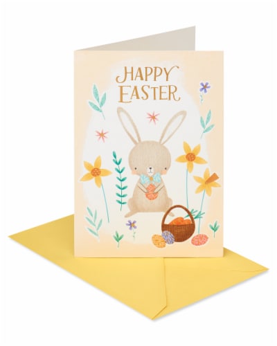 American Greetings #54 Easter Cards (Easter Bunny) Perspective: back
