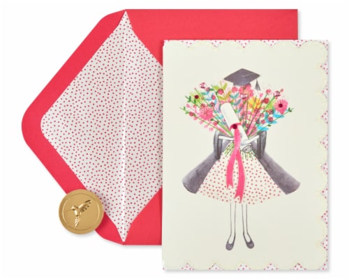 Papyrus Graduation Card (Wonderful You) Perspective: back