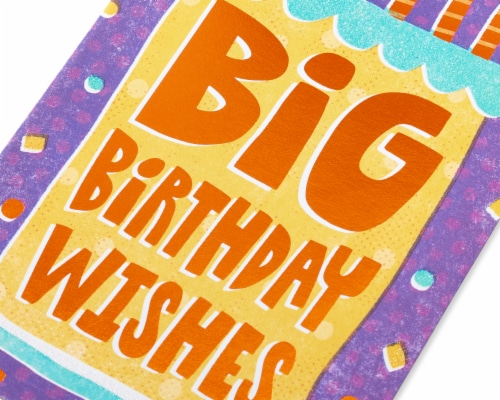 Amercan Greetings #59 Birthday Card (Sweet Birthday Wishes) Perspective: back