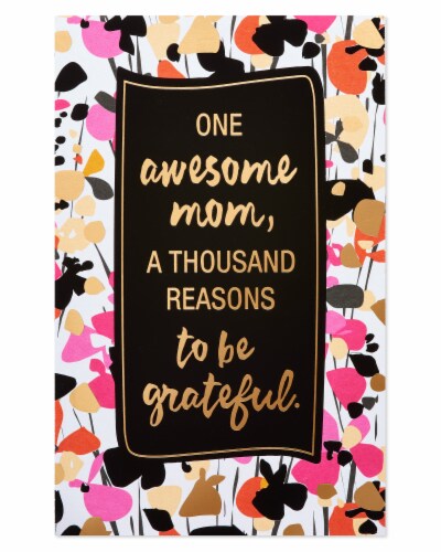 American Greetings Birthday Card for Mom - Grateful ( #37) Perspective: back