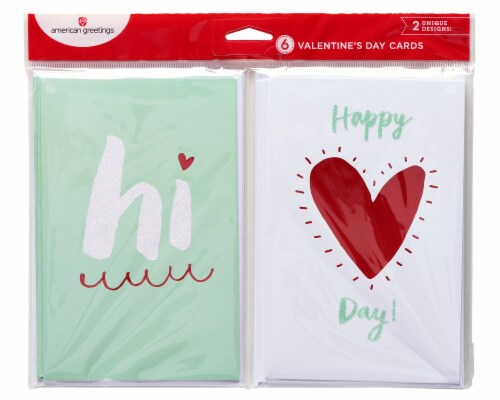 American Greetings Valentine's Day Cards Pack Perspective: back