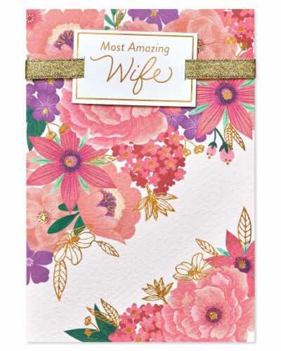 American Greetings Mother's Day Card for Wife (Amazing Wife) Perspective: back