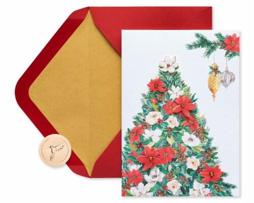 Papyrus Christmas Card (Wishing You a Wonderful Merry Christmas) Perspective: back