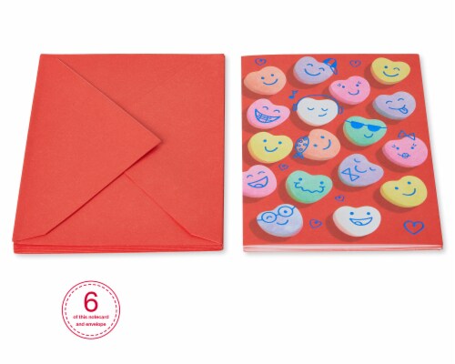 American Greetings Valentine's Day Card Bundle (Candy Hearts) Perspective: back