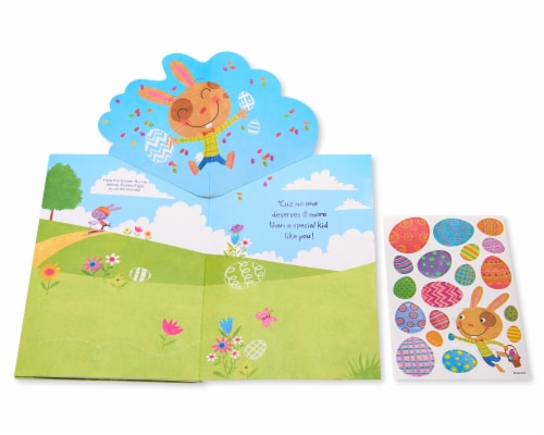 American Greetings Easter Pop-Up Card Perspective: back
