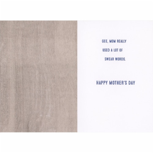 RPG Hear Yourself Say Things Your Mom Used to Say Funny Mother's Day Card Perspective: back