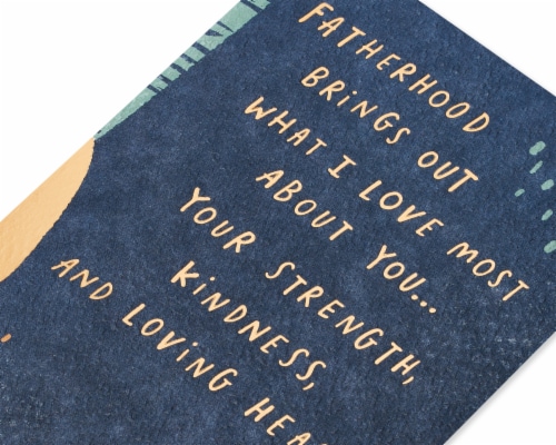 American Greetings Father's Day Card for Husband (Wonderful Husband) Perspective: back
