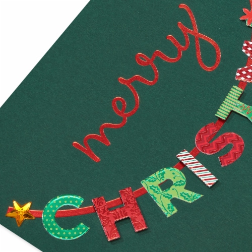 Papyrus #56 Christmas Card (Wishing You a Happy Holiday Season) Perspective: back