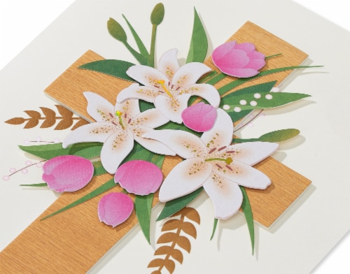 Papyrus Easter Card Religious (God's Blessings) Perspective: back
