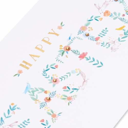 Papyrus Easter Card (Happy Easter) Perspective: back